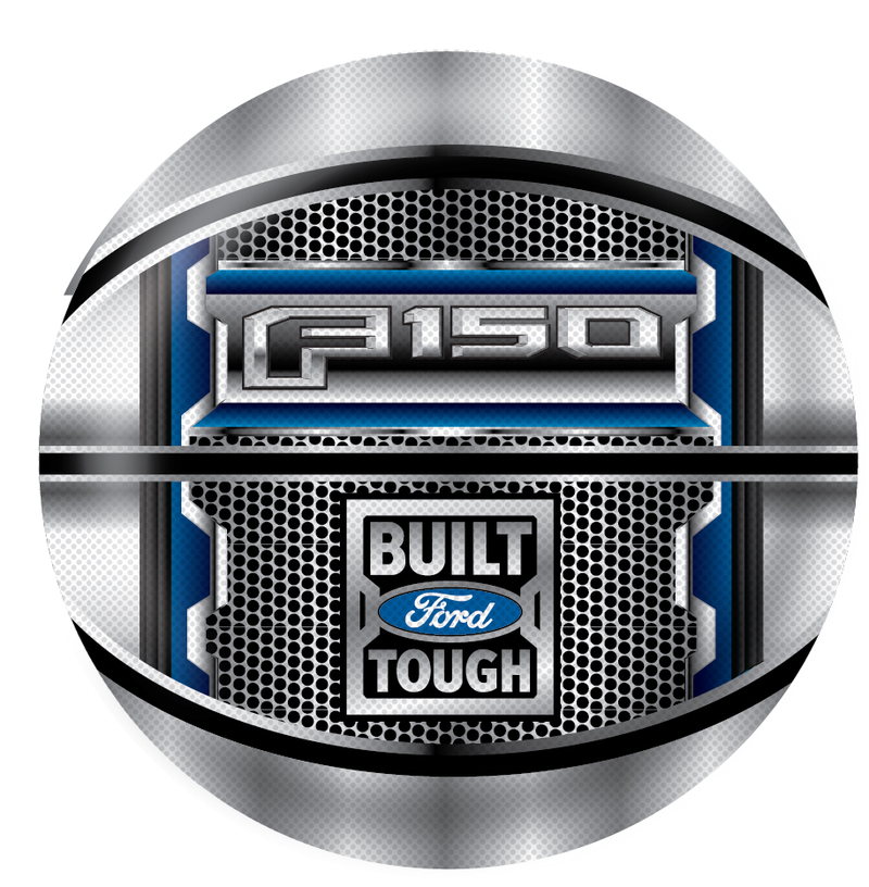 Ford F-150 Basketball — basketball design proof by Robbins Sports International