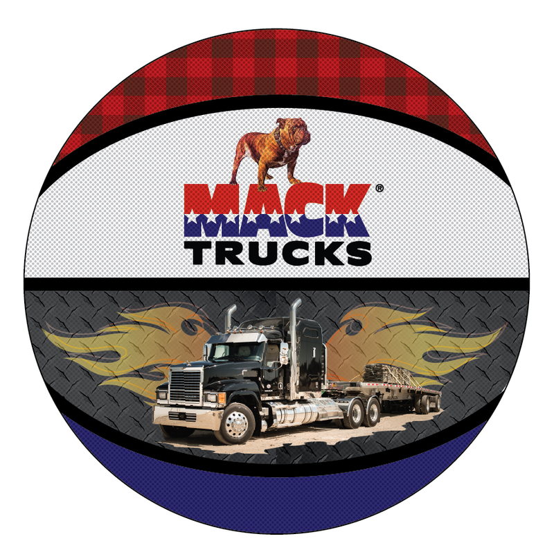 Mack Trucks Mack Trucks Basketball — basketball design proof by Robbins Sports International